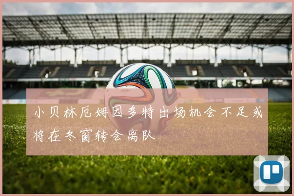 小贝林厄姆因多特出场机会不足或将在冬窗转会离队