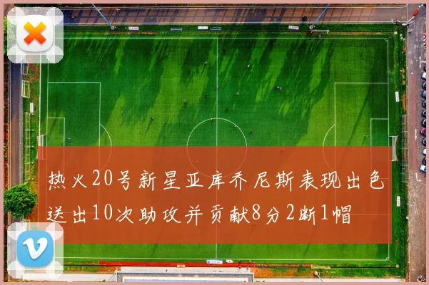 热火20号新星亚库乔尼斯表现出色送出10次助攻并贡献8分2断1帽